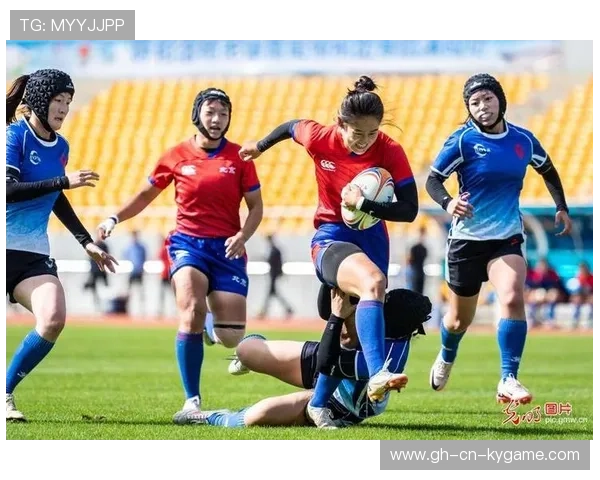 七人制橄榄球中国女队跑出全场最快速度